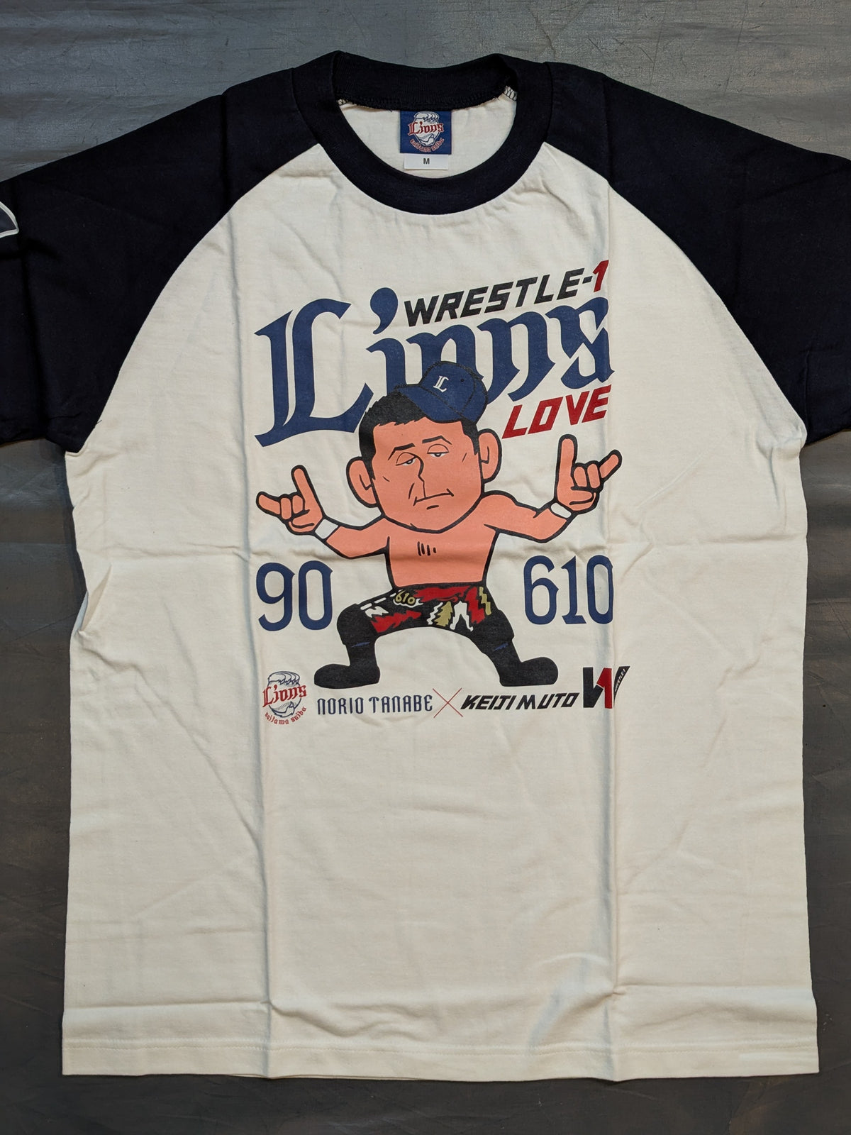 Muto Keiji × Manager Tanabe Collaboration Raglan T-shirt