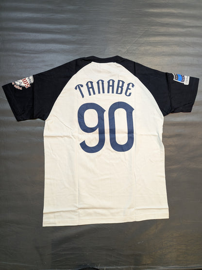 Muto Keiji × Manager Tanabe Collaboration Raglan T-shirt