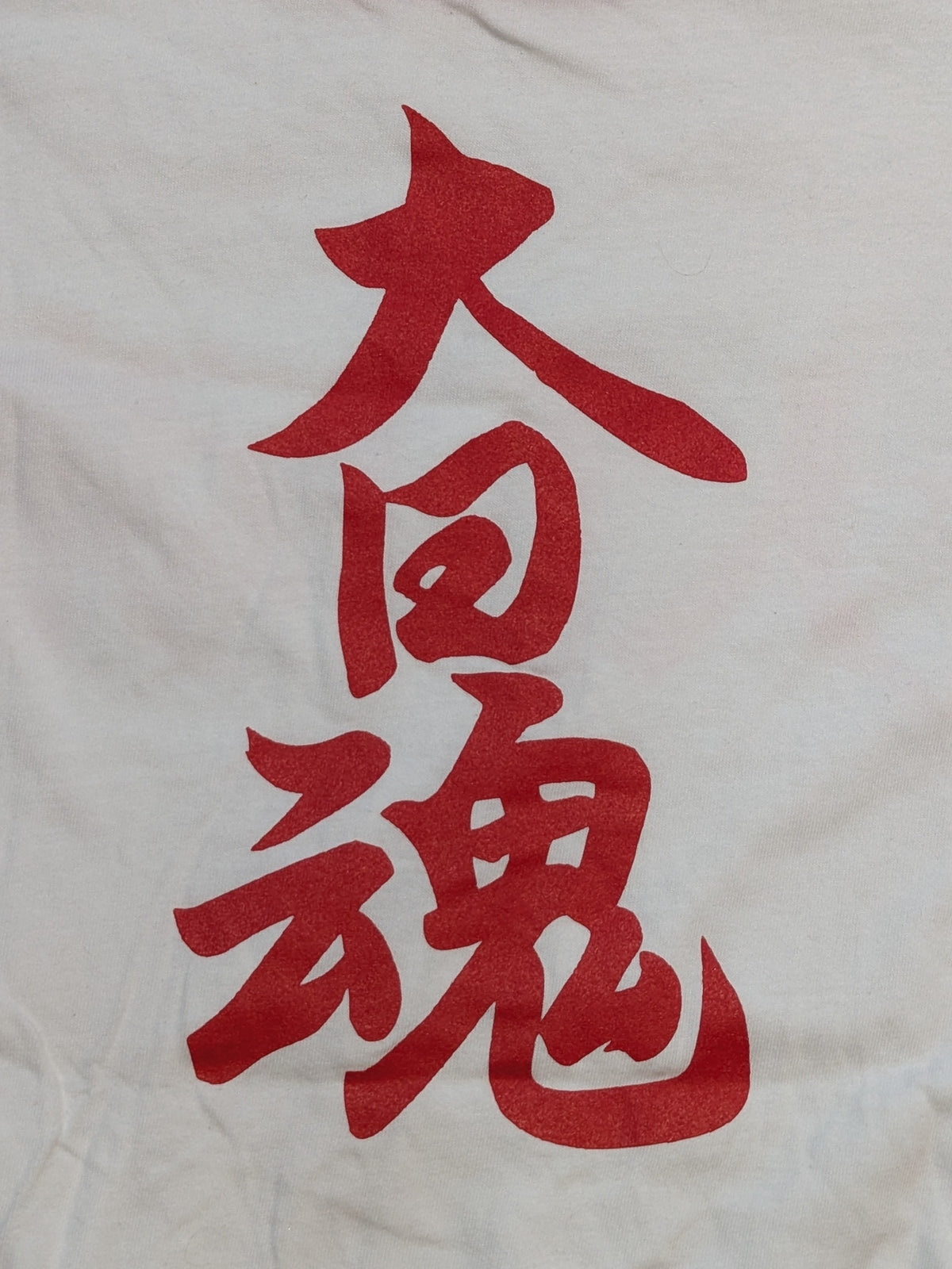 Big Japan Pro Wrestling  " Big Japan Soul" Raglan T-Shirt (White×Red)