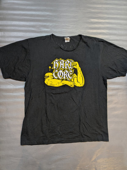 [2 fighters hand signed autograph ] Kintaro Kanemura 'HARD CORE' T-shirt