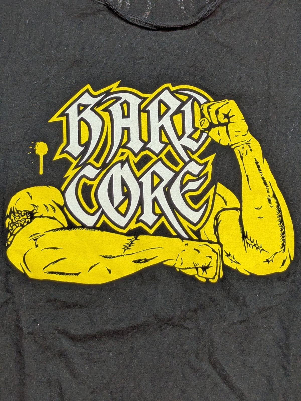 [2 fighters hand signed autograph ] Kintaro Kanemura 'HARD CORE' T-shirt