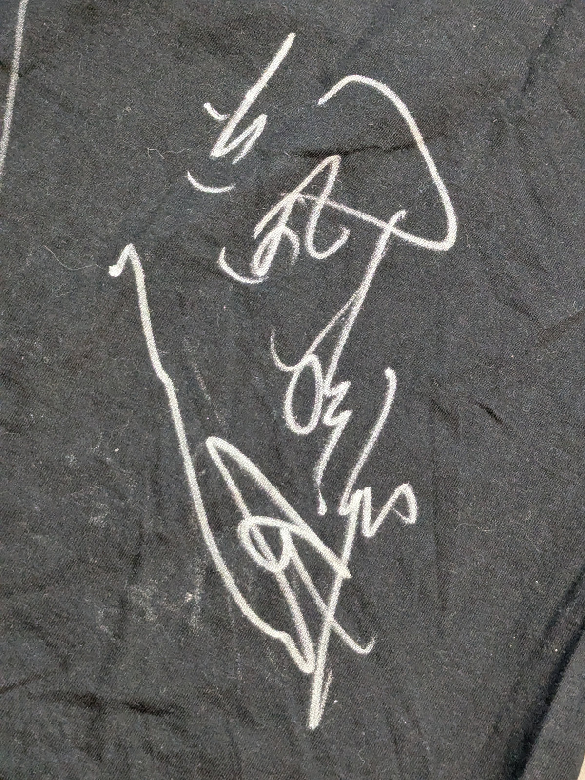[2 fighters hand signed autograph ] Kintaro Kanemura 'HARD CORE' T-shirt