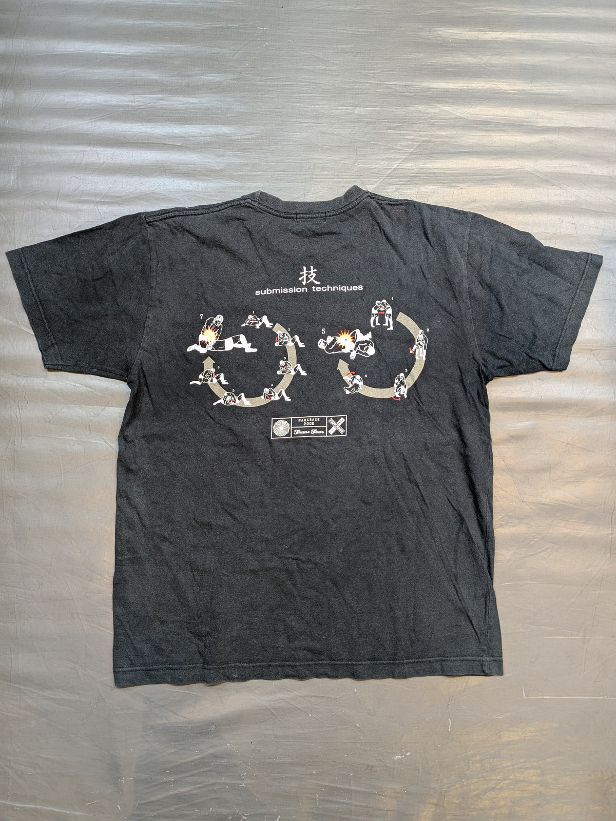 PANCRASE "submission techniques" T-shirt