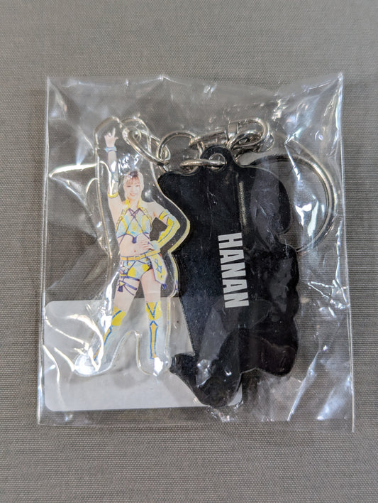 HANAN  Twin Acrylic Keychain (STARDOM×TOWER RECORDS)
