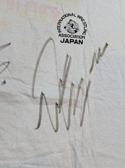 [3 fighters hand signed autograph ] Hiroshi Ono 'HIROSHI ONO' T-shirt