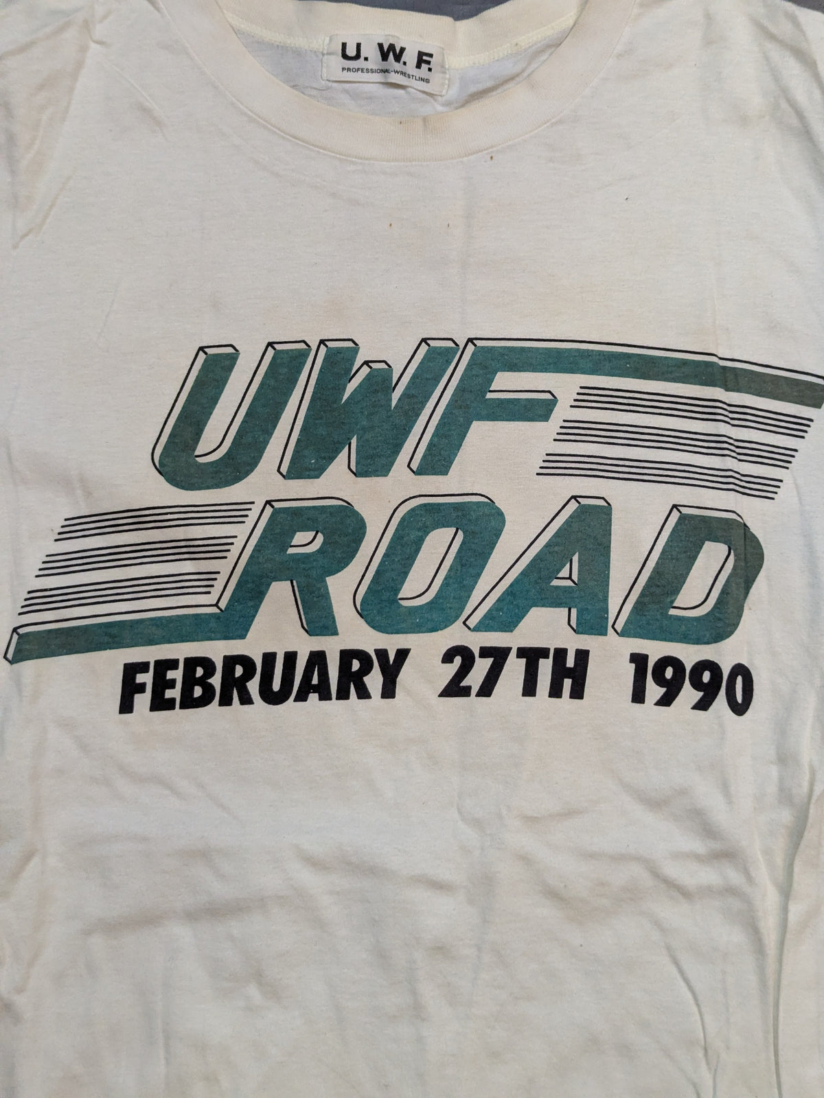 UWF ROAD「FEBRUARY 27TH 1990」Tシャツ