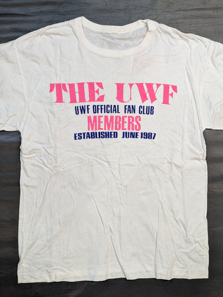 UWF OFFICIAL FAN CLUB MEMBERS Tシャツ