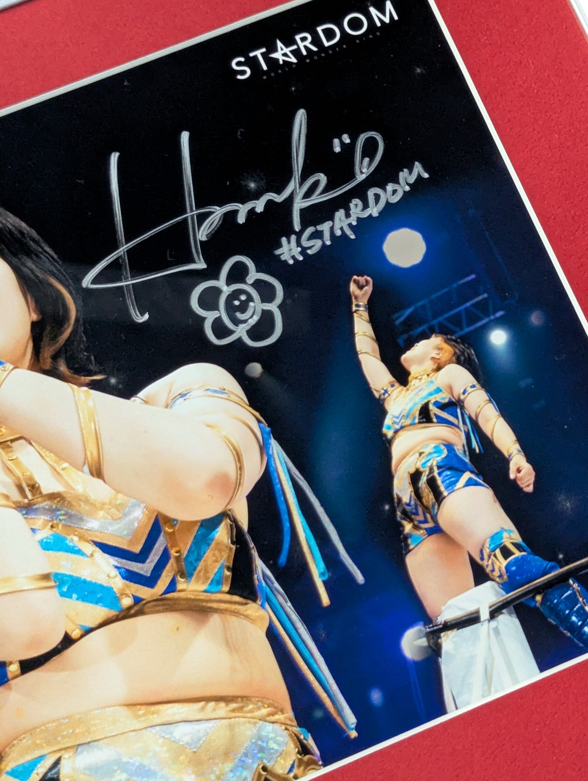 ★ Debut Race ★ HANAKO hand signed autograph commemorative photo frame