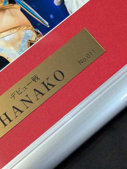 ★ Debut Race ★ HANAKO hand signed autograph commemorative photo frame
