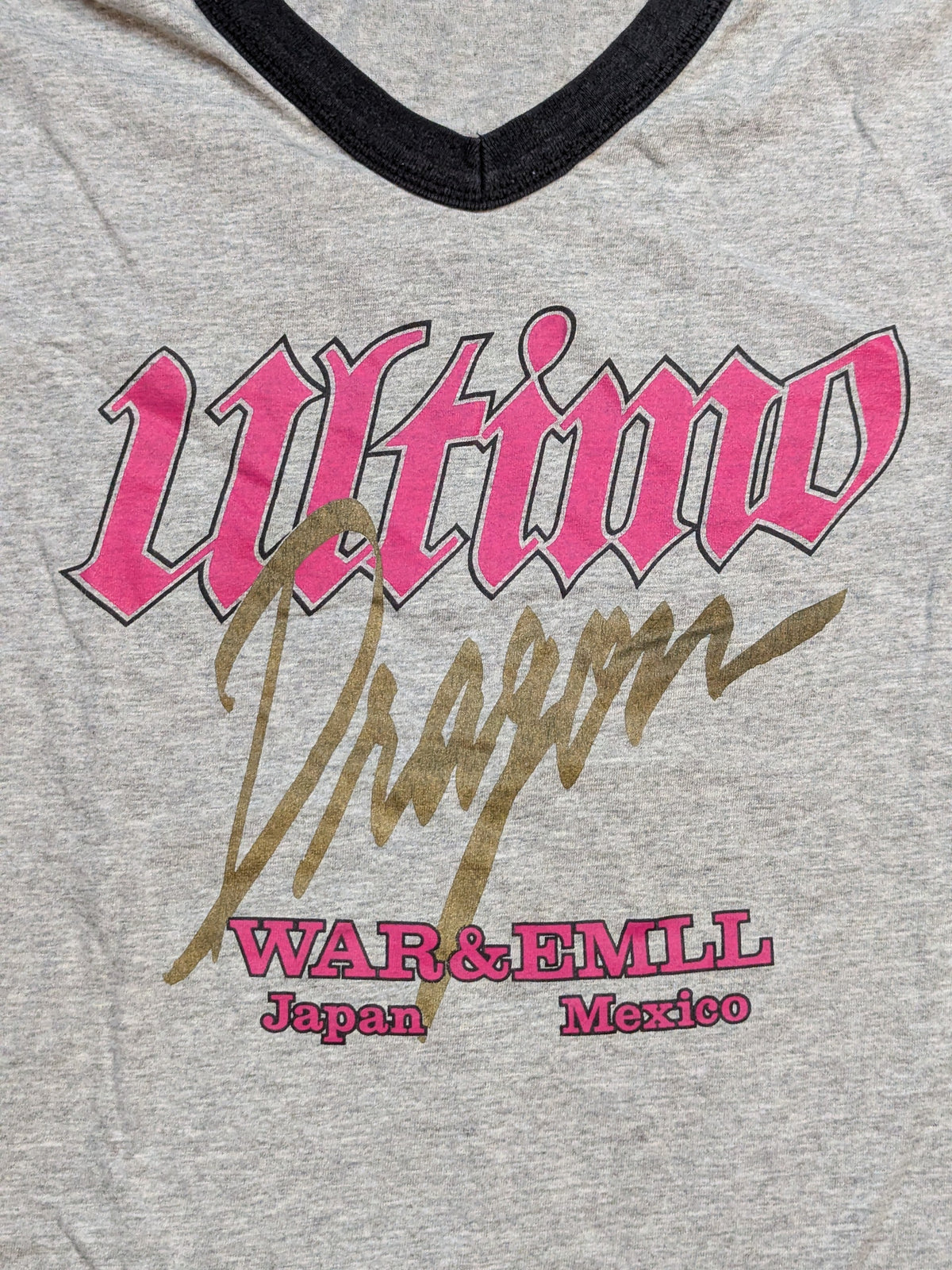Ultimo Dragon 'WAR&EMLL' T-shirt