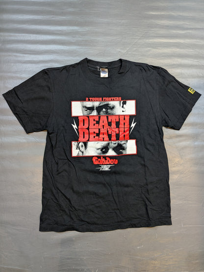 【星野勘九郎 直筆サイン入り】平成極道コンビ「DEATH AND DEATH」Tシャツ
