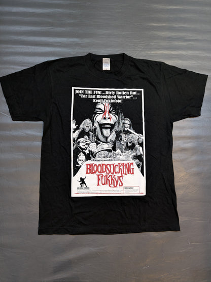 【hand signed autograph】 Kenji Fukimoto "BLOODSUCKING FUKKYS" Picture T-Shirt