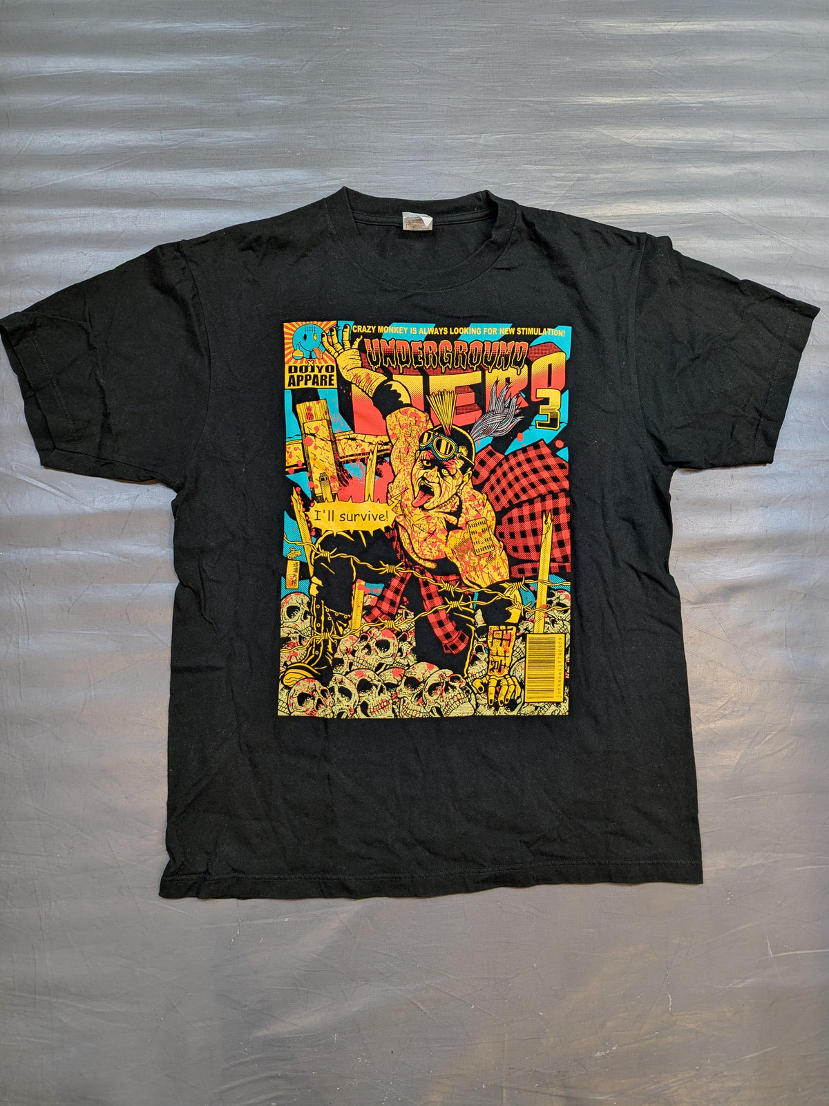 葛西純「UNDERGROUND HERO 3」Tシャツ
