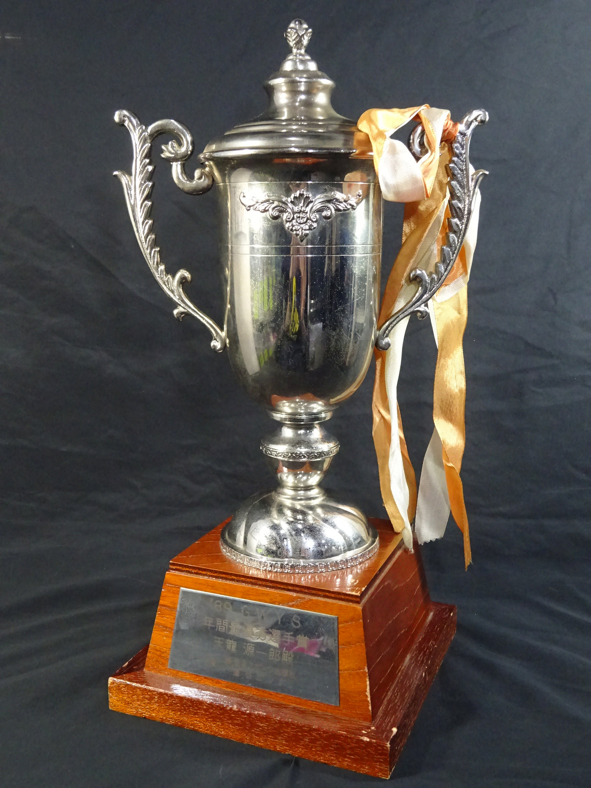 ★ ★ Tenryu Genichiro  1989 GWYS fighters  of the Year Trophy