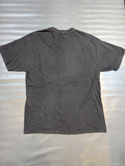 PANCRASE ロゴTシャツ③(ブラック×シルバー)