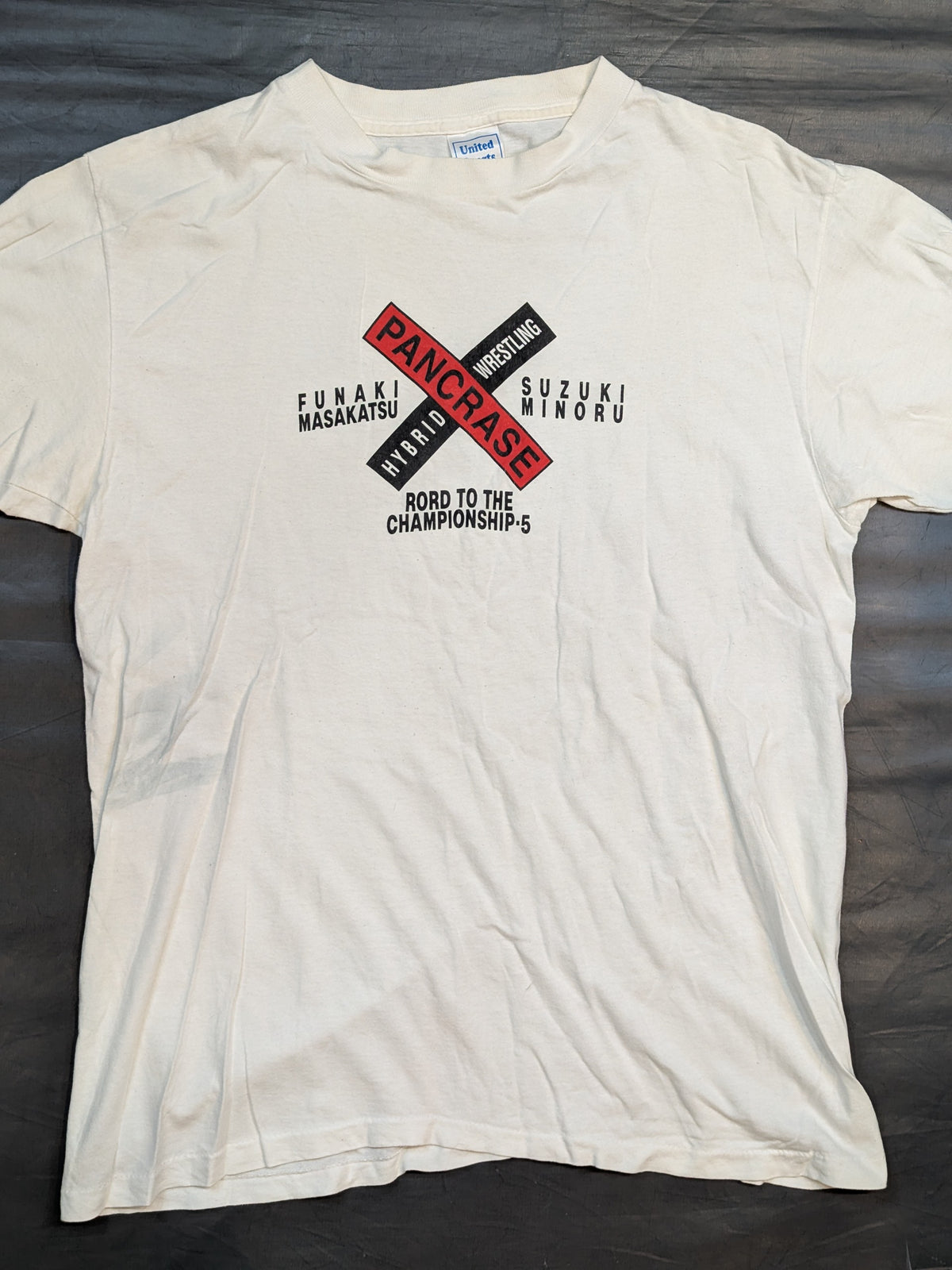 PANCRASE ROAD TO THE CHAMPIONSHIP.5 "Minoru Masakatsu Funaki × Suzuki" T-shirt