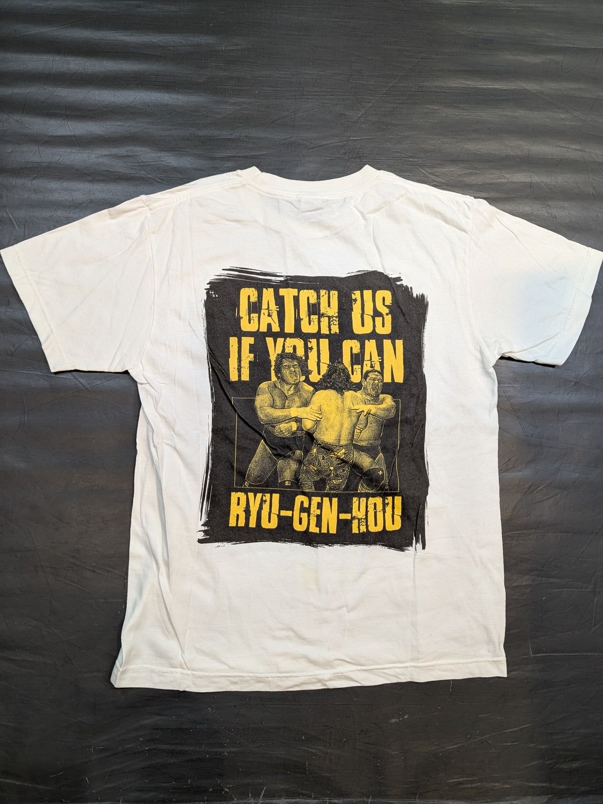 Tenryu Genichiro  & Ashura Hara 'Revolution 35th ANNIVERSARY' Picture T-shirt