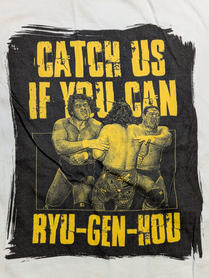 Tenryu Genichiro  & Ashura Hara 'Revolution 35th ANNIVERSARY' Picture T-shirt