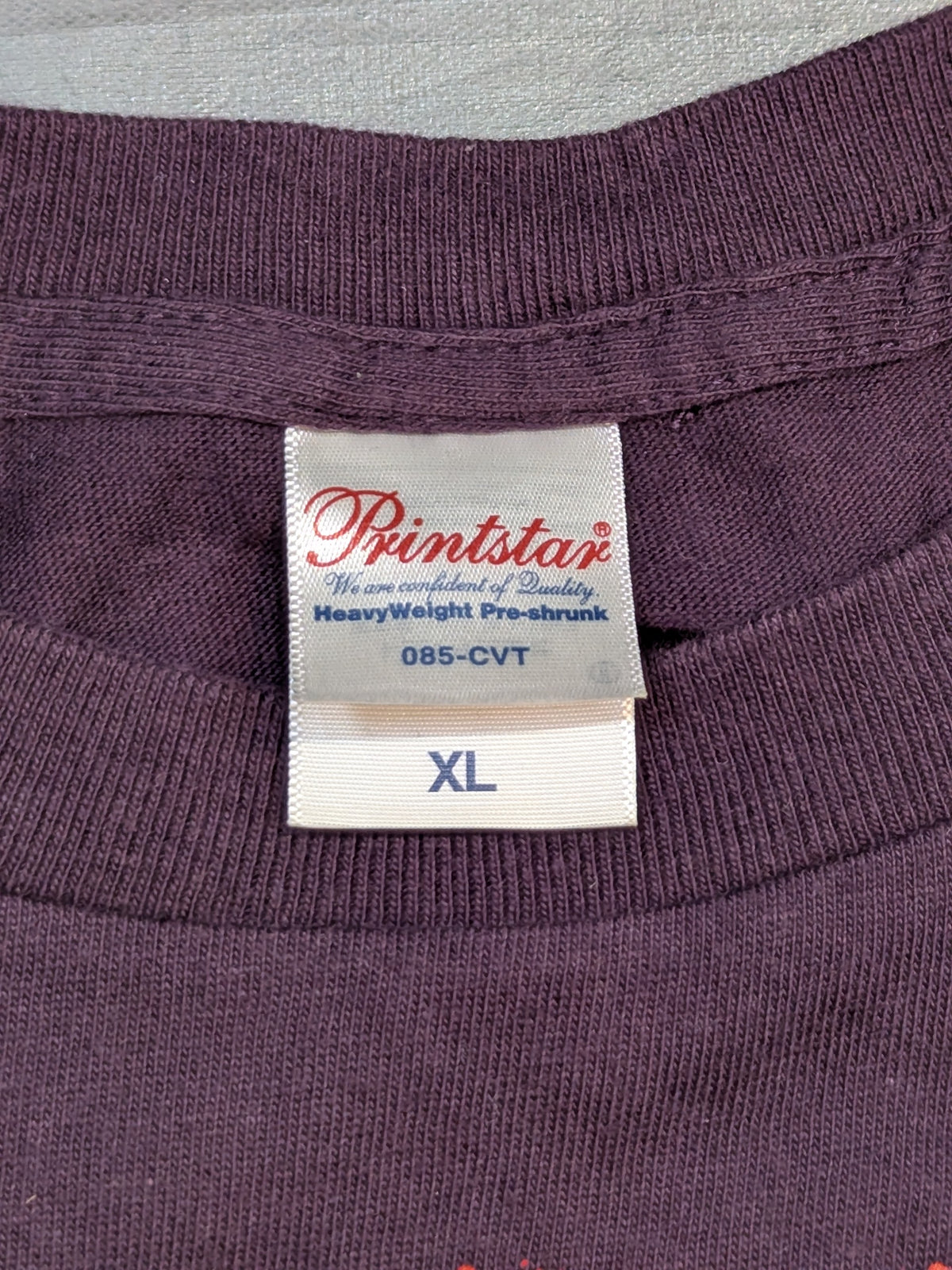 Kendo Nagasaki 'Kenka Saikou Kendo Nagasaki' Picture T-Shirt (Purple)