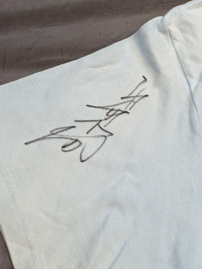 【hand signed autograph】 Masakatsu Funaki  Picture T-shirt
