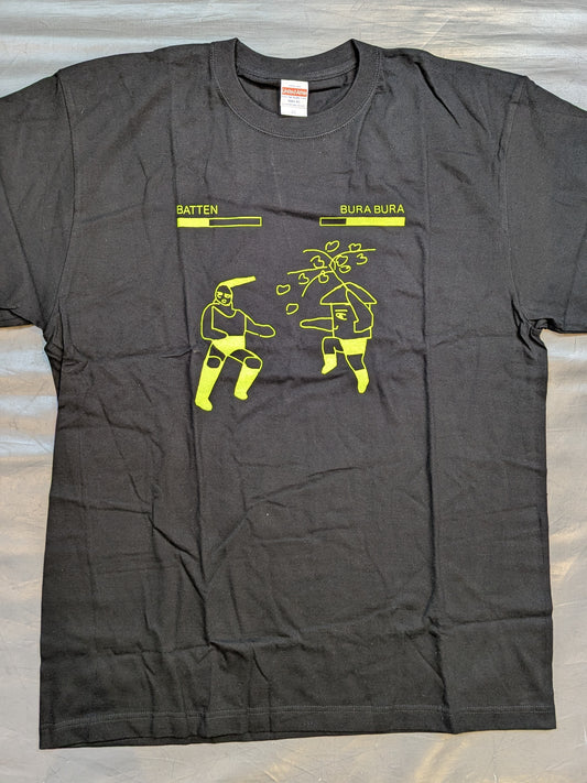 Batten × Burabura Illustration T-Shirt