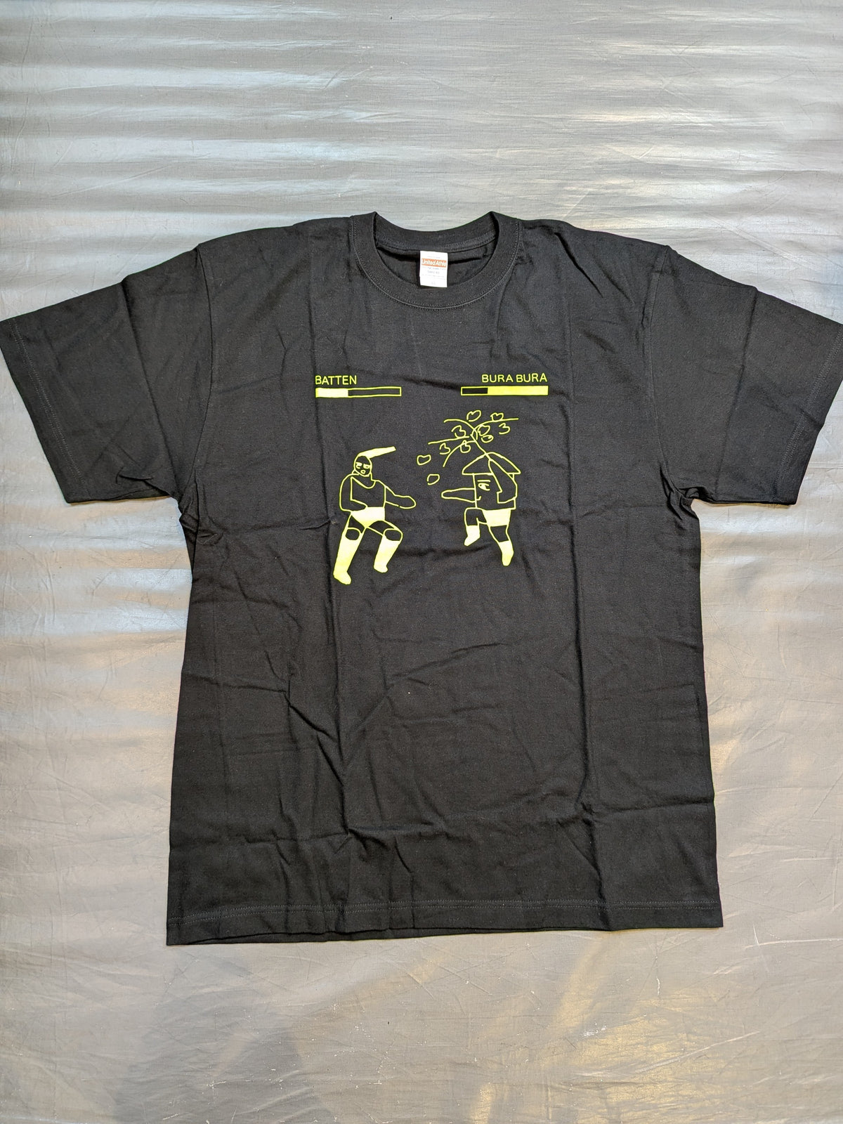 Batten × Burabura Illustration T-Shirt