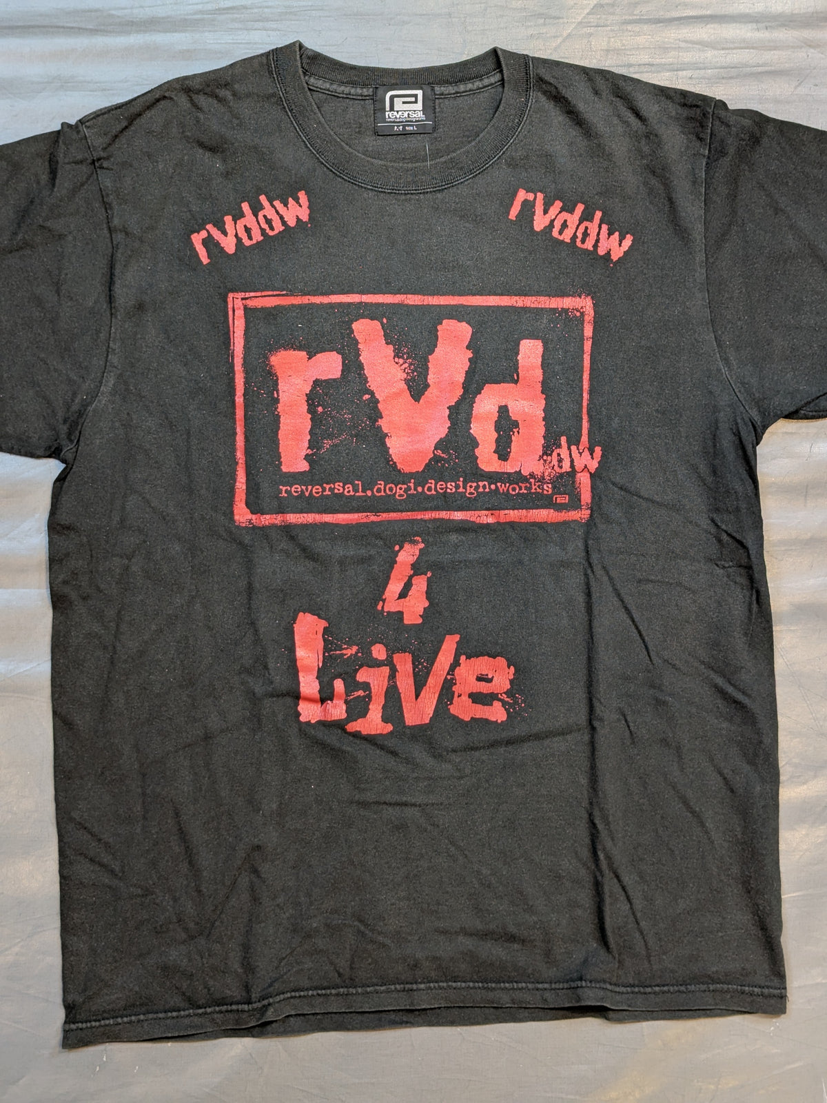 reversal 'rVd 4 Live' T-shirt