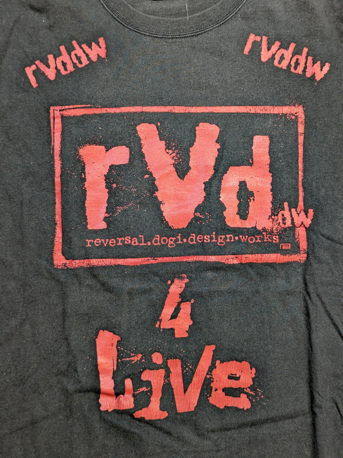 reversal 'rVd 4 Live' T-shirt
