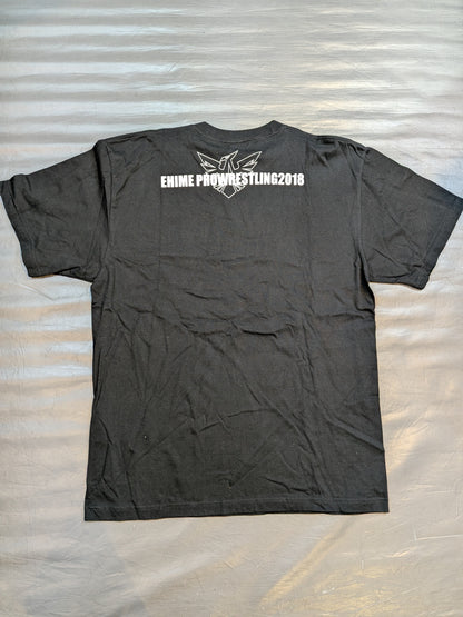 【直筆サイン入り】ライジングHAYATO「愛媛プロレス2018」Tシャツ