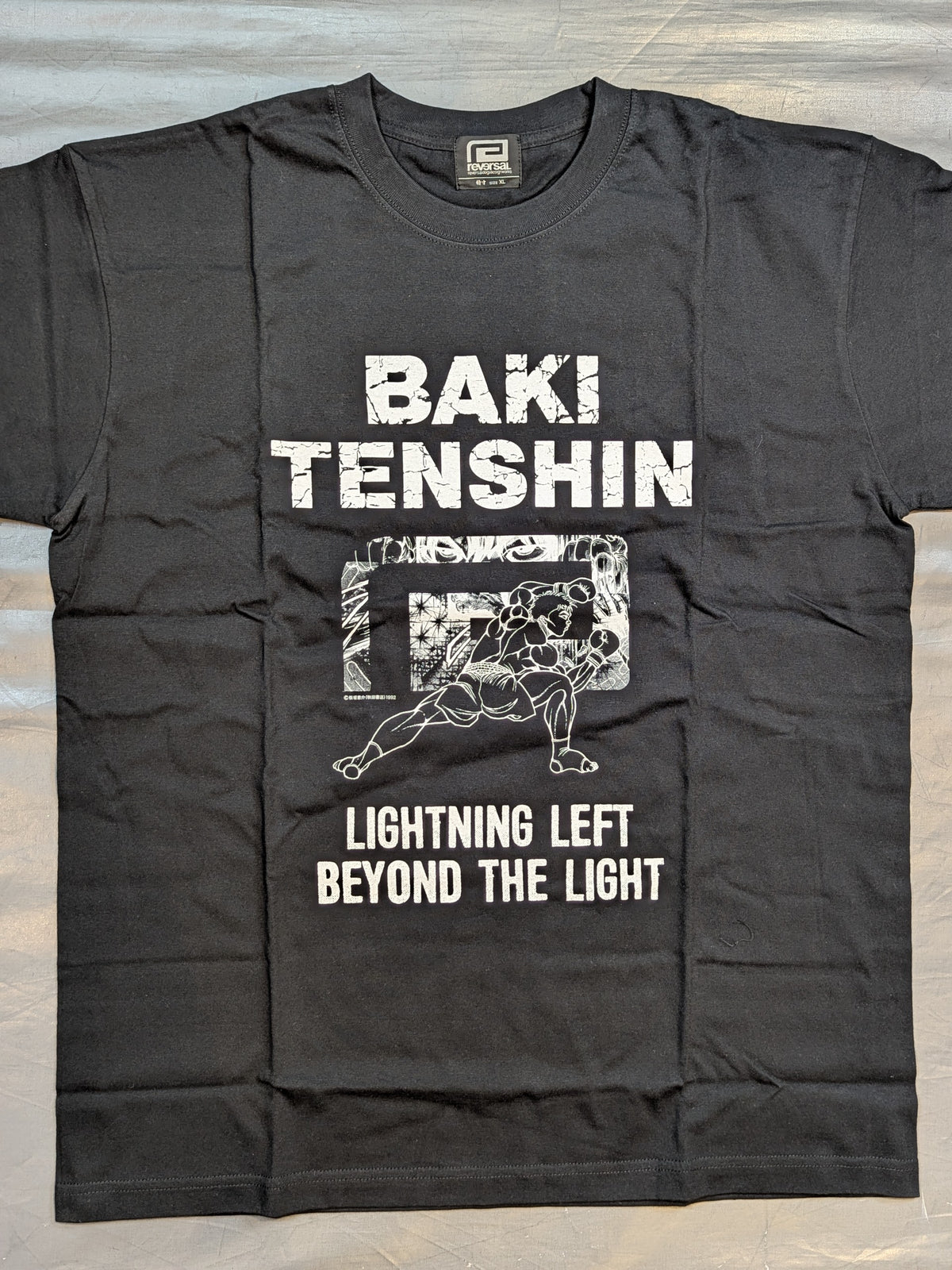 Grappler Baki ×Tenshin Nasukawa × RVDDW T-Shirt (Black)