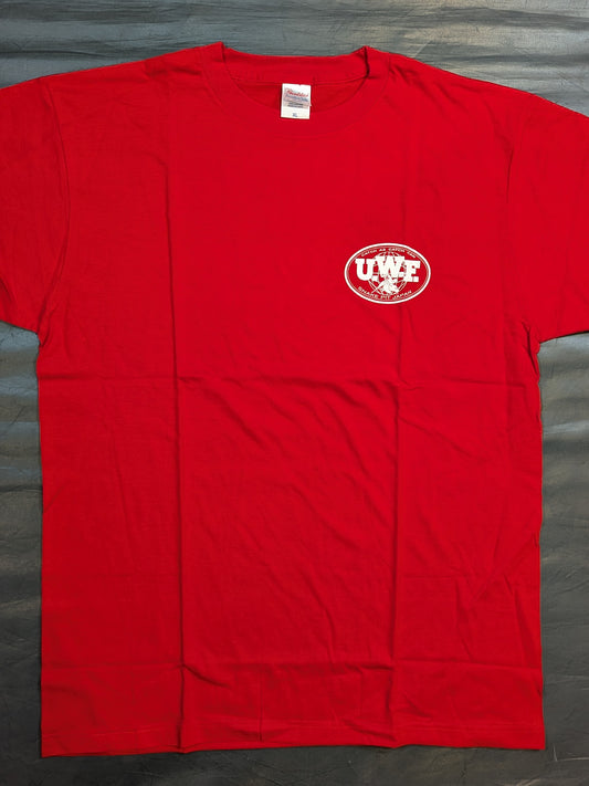 UWF「スネークピットジャパン」Tシャツ(レッド)
