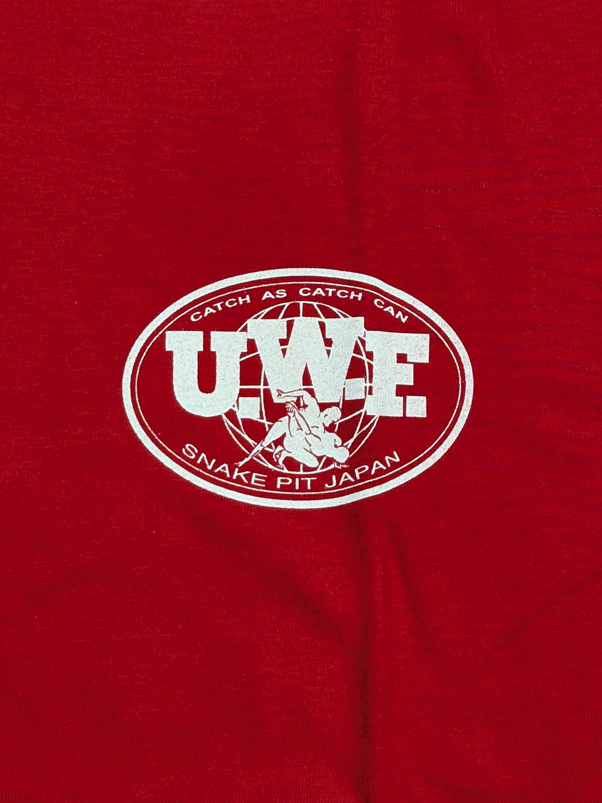 UWF 'Snake Pit Japan' T-shirt (Red)