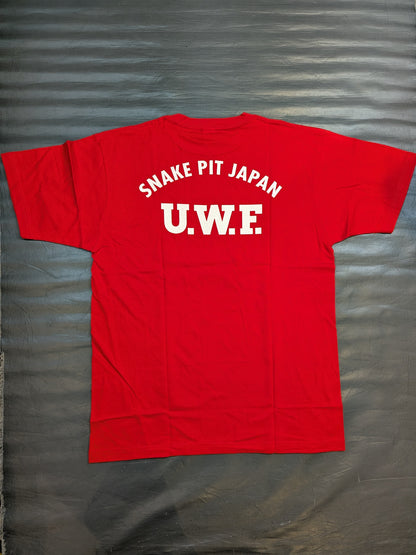 UWF 'Snake Pit Japan' T-shirt (Red)