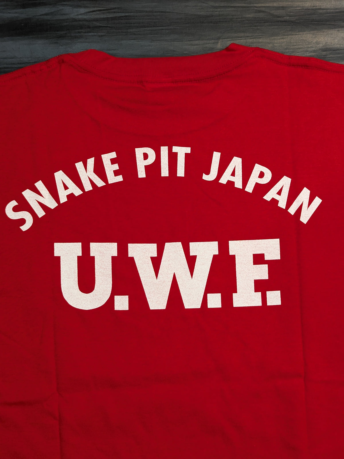 UWF 'Snake Pit Japan' T-shirt (Red)
