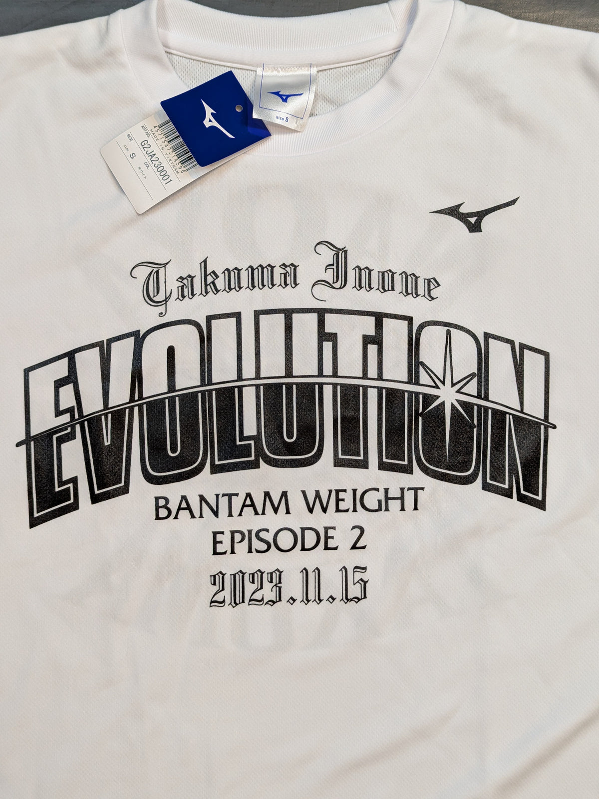 ★ Team Inoue ★ Naoya Inoue × Takuma Inoue 2023.11.15 Supporters' Association T-shirt (White)