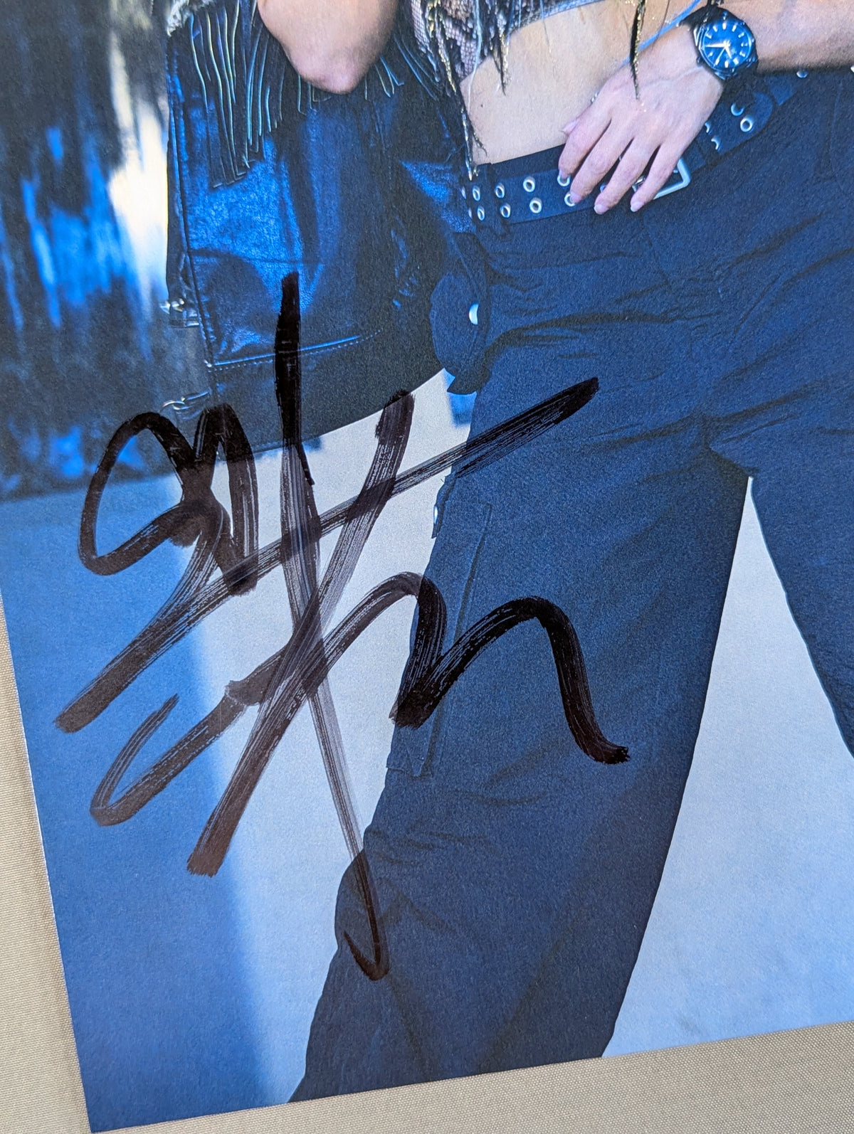 Giulia  hand signed autograph  Marigold Pro-Photo  (B-6)