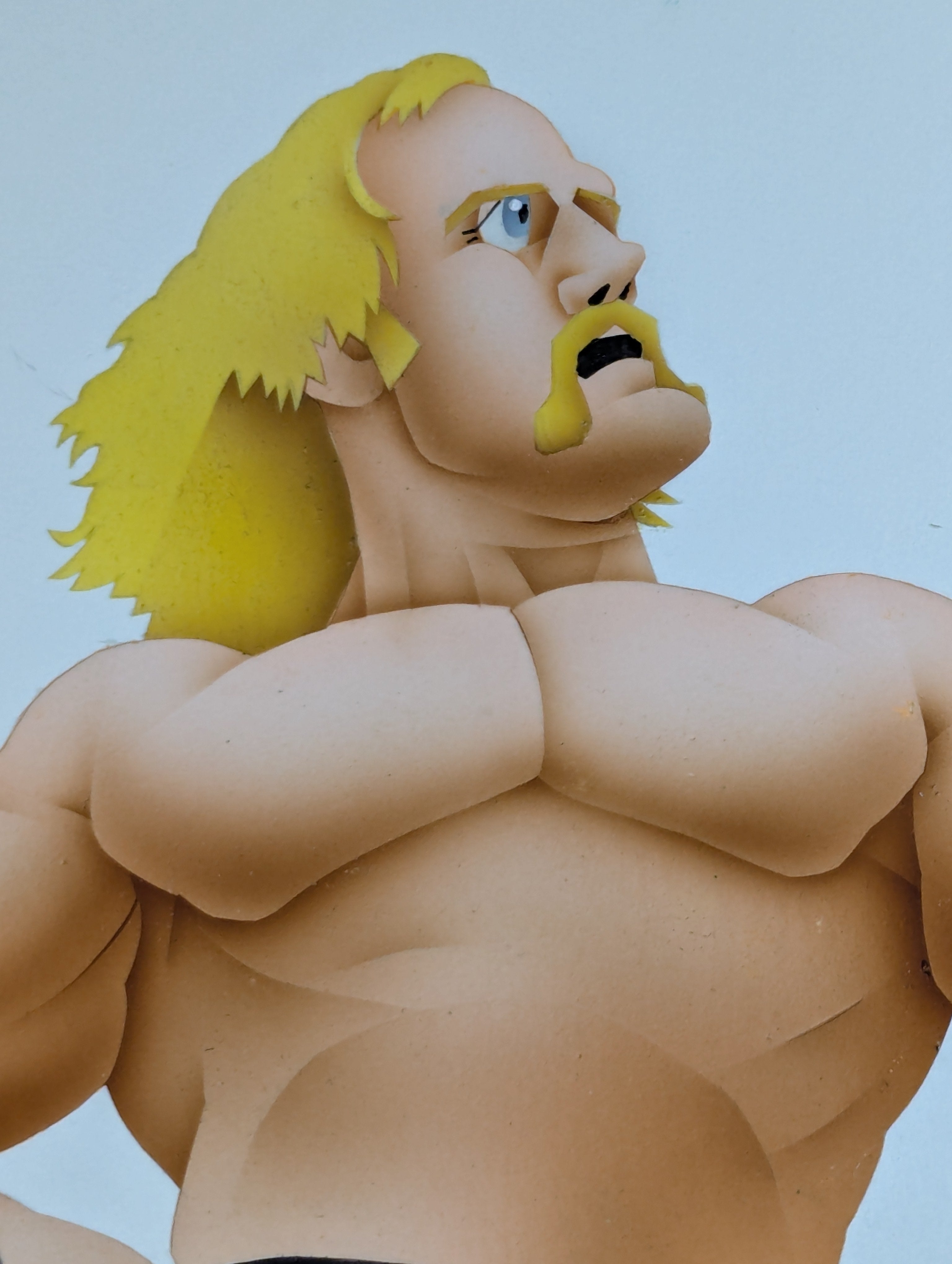 ☆坂井永年氏 原画作品☆「超人」ハルク・ホーガン – 闘道館