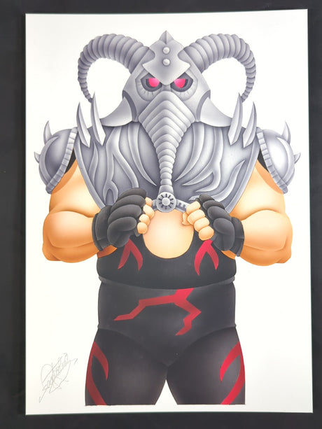 ★坂井永年氏 原画作品★「皇帝戦士」ビッグバン・ベイダー