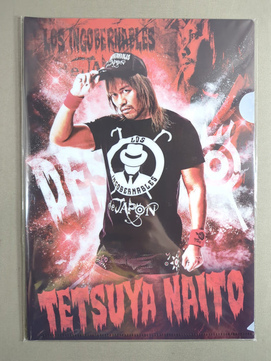 New Japan Pro Wrestling WRESTLE KINGDOM 13 plastic file folder 3-piece set C