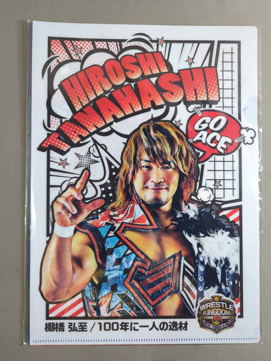 New Japan Pro Wrestling WRESTLE KINGDOM 14 plastic file folder 3-piece set B