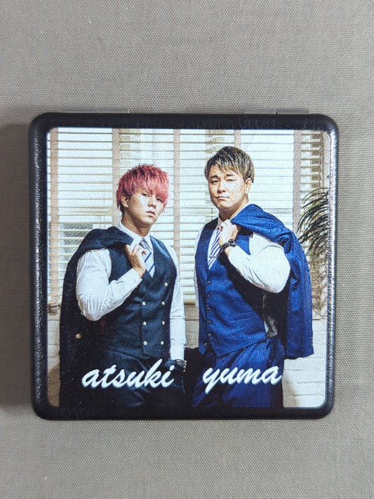 ★ All Japan Pro Wrestling  Beauty Department× Nippon Mori ★ Aoyagi Brothers Compact Mirror