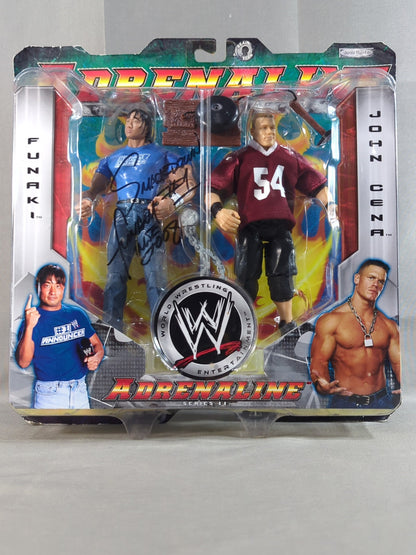 [Funaki hand signed autograph ] Funaki & John Cena