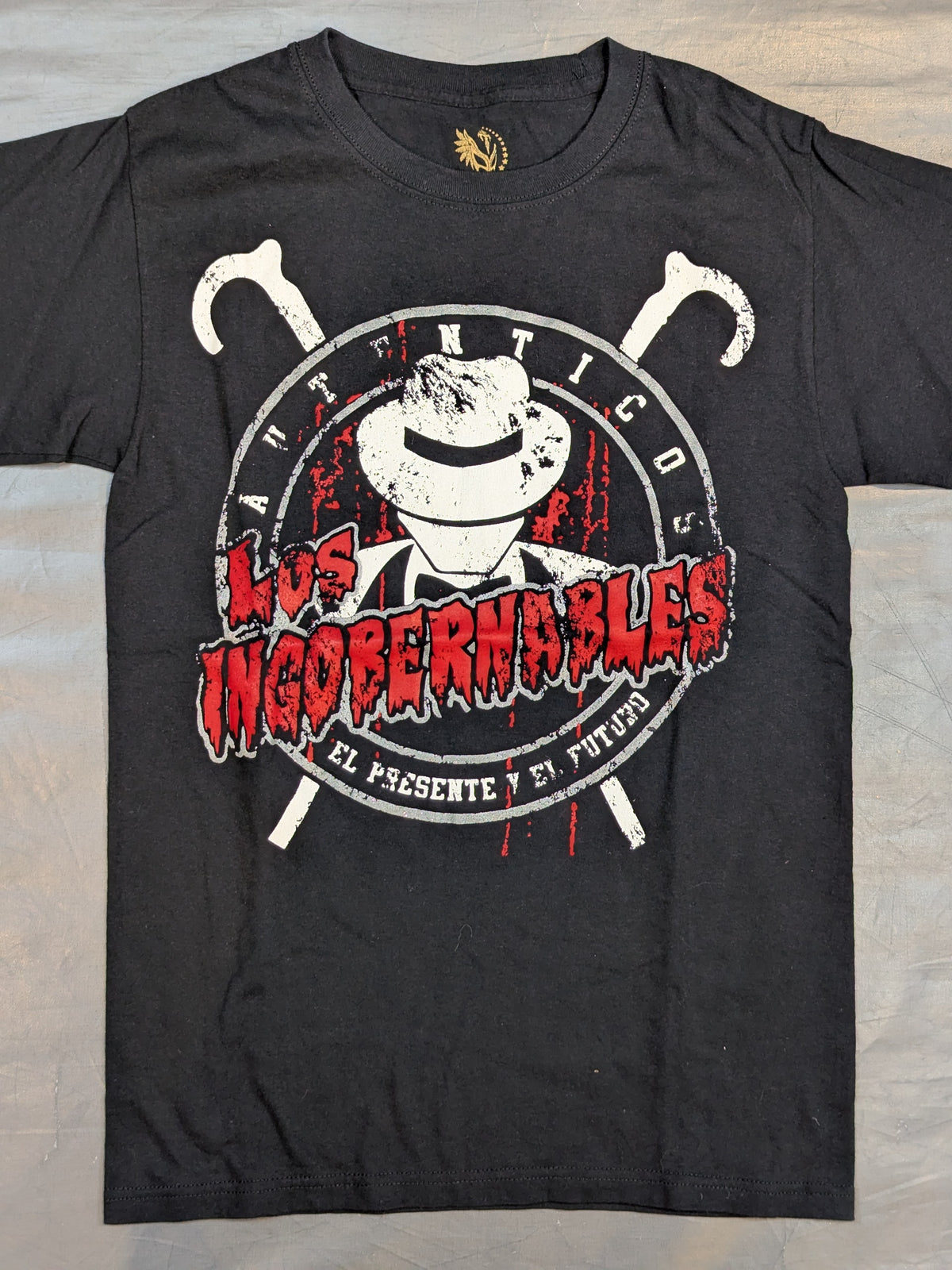 ★ Made ★ in Mexico LOS INGOBERNABLES T-Shirt (1) (Black)