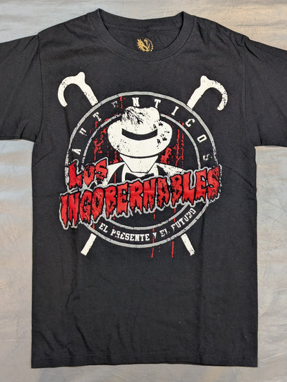 ★ Made ★ in Mexico LOS INGOBERNABLES T-Shirt (1) (Black)