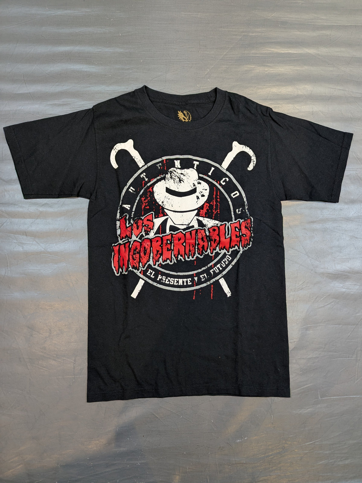 ★ Made ★ in Mexico LOS INGOBERNABLES T-Shirt (1) (Black)