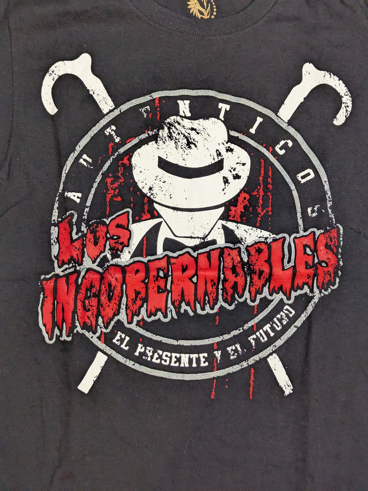 ★ Made ★ in Mexico LOS INGOBERNABLES T-Shirt (1) (Black)