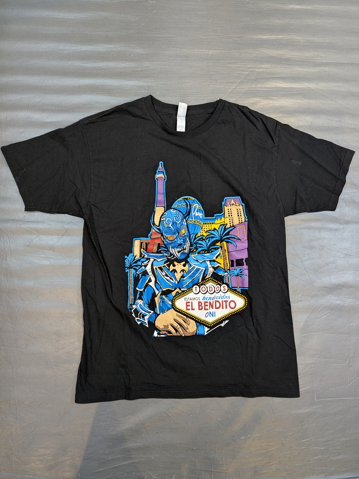 オニ・エル・ベンディート イラストTシャツ(ブラック)