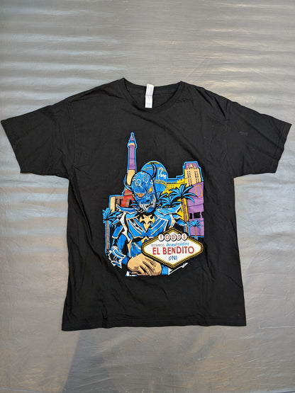 オニ・エル・ベンディート イラストTシャツ(ブラック)