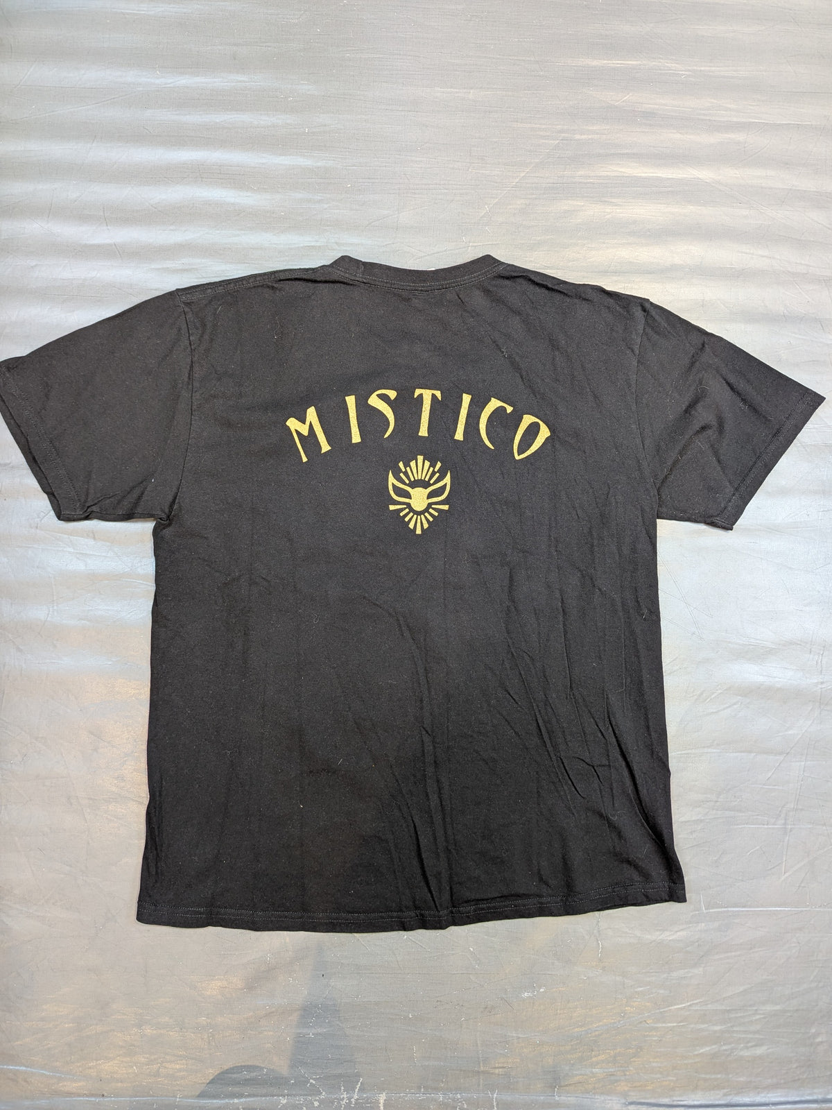 Mistico Mask Illustration T-Shirt (Black)