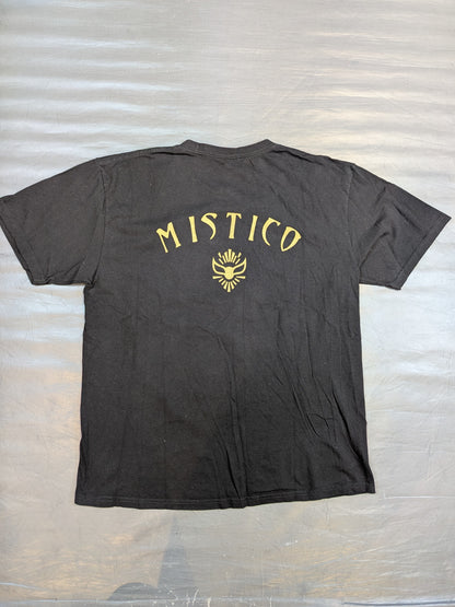 Mistico Mask Illustration T-Shirt (Black)